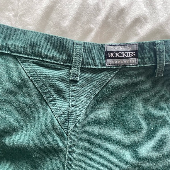 Vintage Green Rockies High Waisted Jeans - Picture 5 of 8